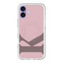 スリムプロテクションプレミアムケース with MagSafe［ オリジナル - initial color - K dusty pink ］