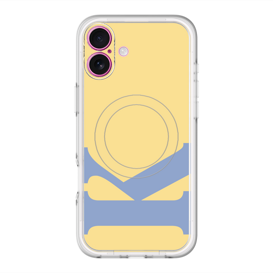 スリムプロテクションプレミアムケース with MagSafe［ オリジナル - initial color - K yellow ］