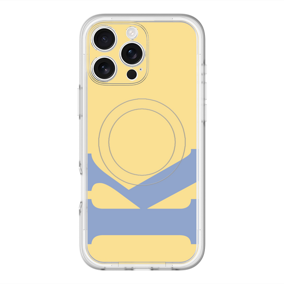スリムプロテクションプレミアムケース with MagSafe［ オリジナル - initial color - K yellow ］