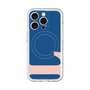 スリムプロテクションプレミアムケース with MagSafe［ オリジナル - initial color - L navy ］