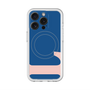 スリムプロテクションプレミアムケース with MagSafe［ オリジナル - initial color - L navy ］