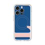 スリムプロテクションプレミアムケース with MagSafe［ オリジナル - initial color - L navy ］