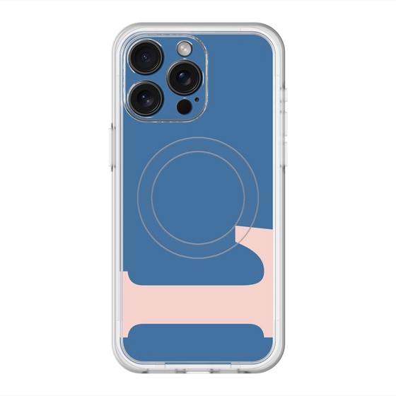 スリムプロテクションプレミアムケース with MagSafe［ オリジナル - initial color - L navy ］