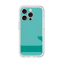 スリムプロテクションプレミアムケース with MagSafe［ オリジナル - initial color - L light green ］