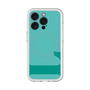 スリムプロテクションプレミアムケース with MagSafe［ オリジナル - initial color - L light green ］