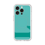 スリムプロテクションプレミアムケース with MagSafe［ オリジナル - initial color - L light green ］