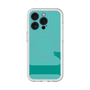 スリムプロテクションプレミアムケース with MagSafe［ オリジナル - initial color - L light green ］