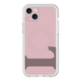 スリムプロテクションプレミアムケース with MagSafe［ オリジナル - initial color - L dusty pink ］