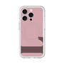 スリムプロテクションプレミアムケース with MagSafe［ オリジナル - initial color - L dusty pink ］