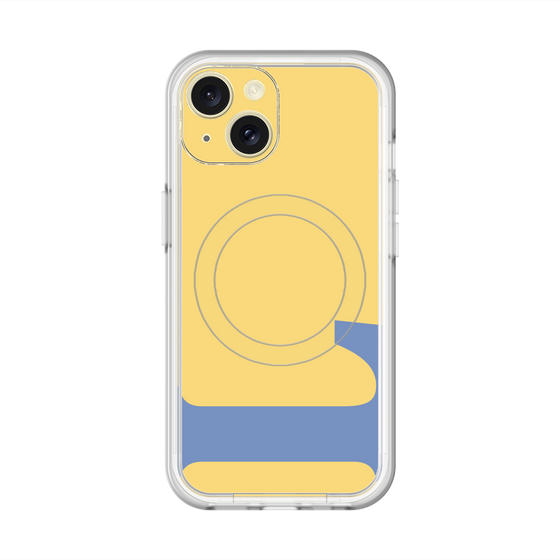 スリムプロテクションプレミアムケース with MagSafe［ オリジナル - initial color - L yellow ］