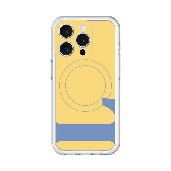 スリムプロテクションプレミアムケース with MagSafe［ オリジナル - initial color - L yellow ］