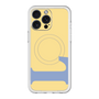 スリムプロテクションプレミアムケース with MagSafe［ オリジナル - initial color - L yellow ］