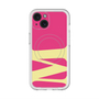 スリムプロテクションプレミアムケース with MagSafe［ オリジナル - initial color - M pink ］