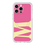 スリムプロテクションプレミアムケース with MagSafe［ オリジナル - initial color - M pink ］