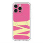 スリムプロテクションプレミアムケース with MagSafe［ オリジナル - initial color - M pink ］