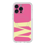 スリムプロテクションプレミアムケース with MagSafe［ オリジナル - initial color - M pink ］