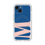 スリムプロテクションプレミアムケース with MagSafe［ オリジナル - initial color - M navy ］