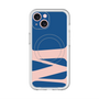 スリムプロテクションプレミアムケース with MagSafe［ オリジナル - initial color - M navy ］