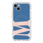 スリムプロテクションプレミアムケース with MagSafe［ オリジナル - initial color - M navy ］