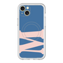 スリムプロテクションプレミアムケース with MagSafe［ オリジナル - initial color - M navy ］