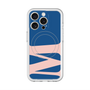 スリムプロテクションプレミアムケース with MagSafe［ オリジナル - initial color - M navy ］