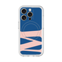 スリムプロテクションプレミアムケース with MagSafe［ オリジナル - initial color - M navy ］
