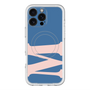 スリムプロテクションプレミアムケース with MagSafe［ オリジナル - initial color - M navy ］