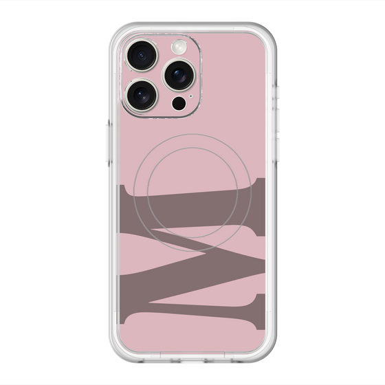 スリムプロテクションプレミアムケース with MagSafe［ オリジナル - initial color - M dusty pink ］