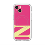 スリムプロテクションプレミアムケース with MagSafe［ オリジナル - initial color - N pink ］