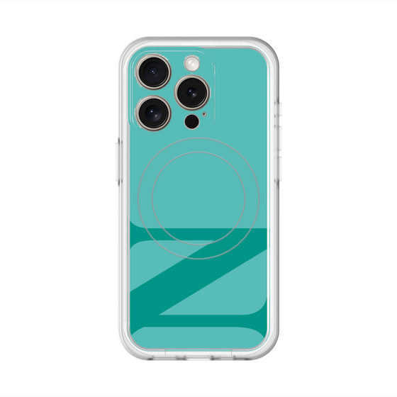 スリムプロテクションプレミアムケース with MagSafe［ オリジナル - initial color - N light green ］