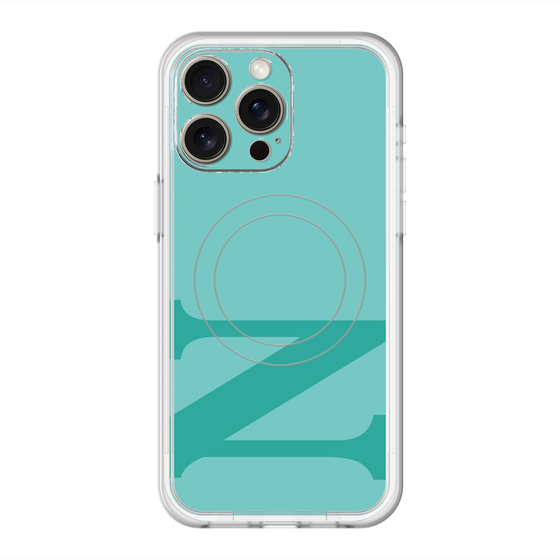 スリムプロテクションプレミアムケース with MagSafe［ オリジナル - initial color - N light green ］