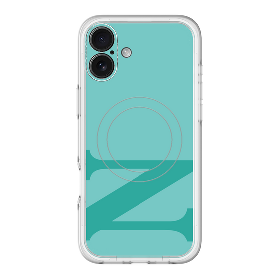 スリムプロテクションプレミアムケース with MagSafe［ オリジナル - initial color - N light green ］