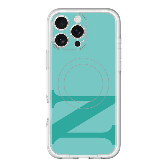 スリムプロテクションプレミアムケース with MagSafe［ オリジナル - initial color - N light green ］