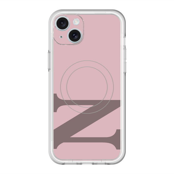 スリムプロテクションプレミアムケース with MagSafe［ オリジナル - initial color - N dusty pink ］