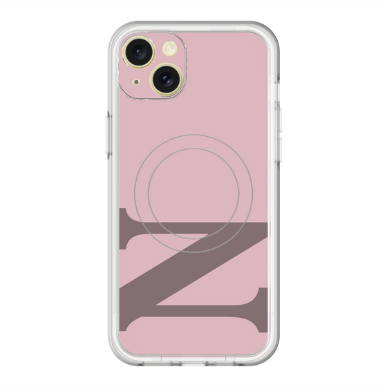 スリムプロテクションプレミアムケース with MagSafe［ オリジナル - initial color - N dusty pink ］