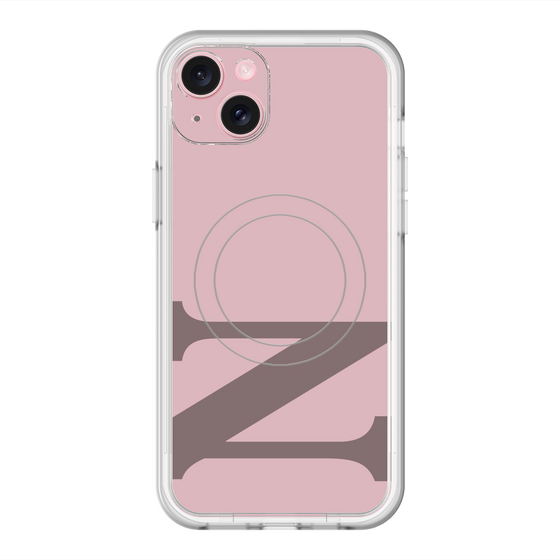 スリムプロテクションプレミアムケース with MagSafe［ オリジナル - initial color - N dusty pink ］