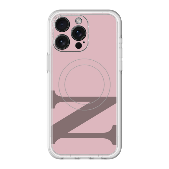 スリムプロテクションプレミアムケース with MagSafe［ オリジナル - initial color - N dusty pink ］