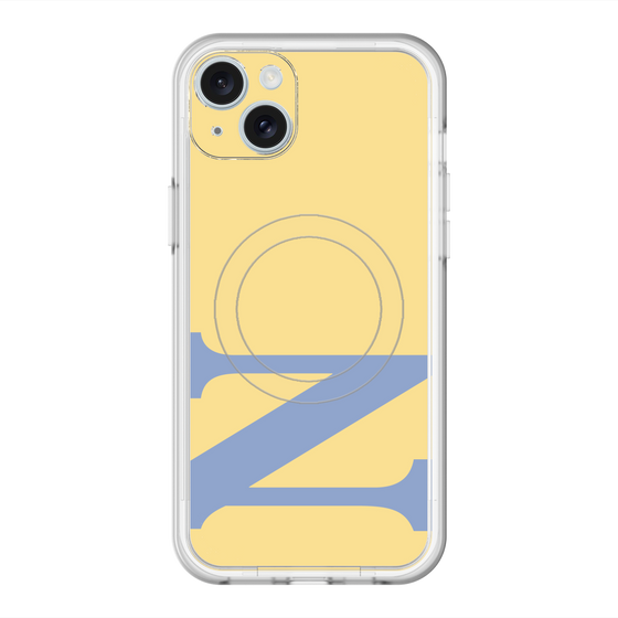 スリムプロテクションプレミアムケース with MagSafe［ オリジナル - initial color - N yellow ］