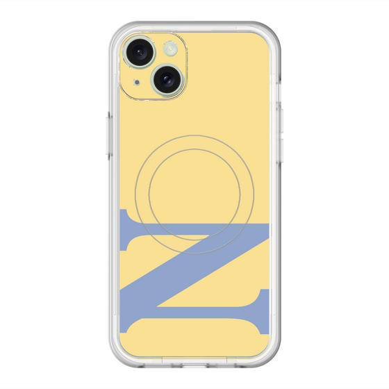 スリムプロテクションプレミアムケース with MagSafe［ オリジナル - initial color - N yellow ］