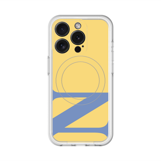 スリムプロテクションプレミアムケース with MagSafe［ オリジナル - initial color - N yellow ］
