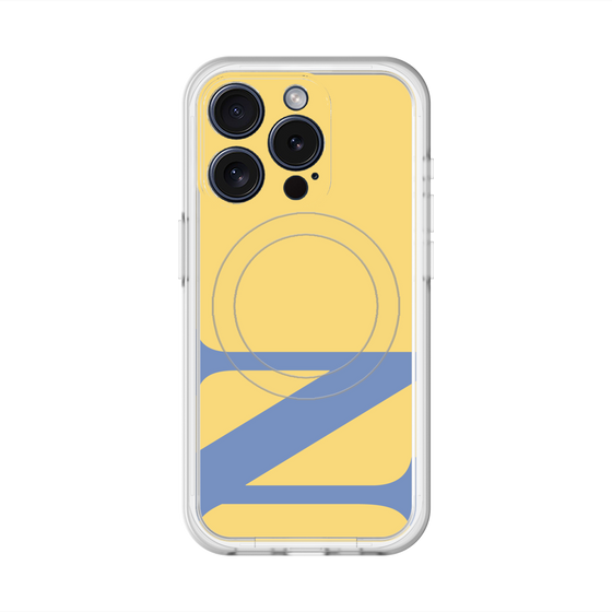 スリムプロテクションプレミアムケース with MagSafe［ オリジナル - initial color - N yellow ］