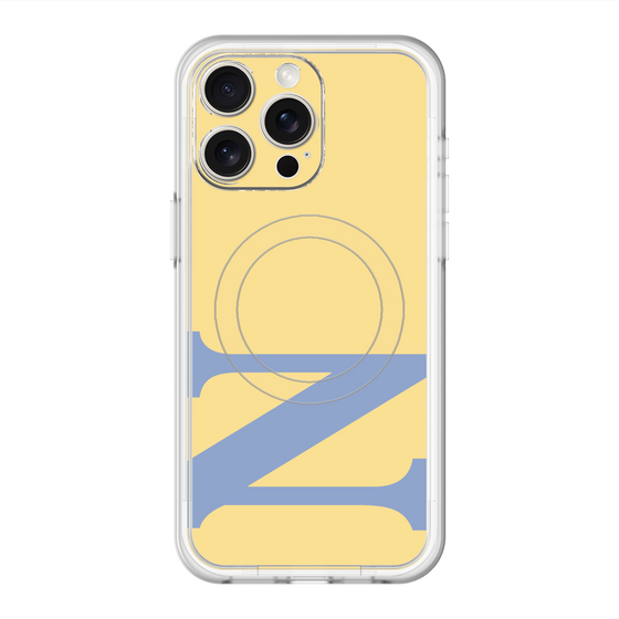 スリムプロテクションプレミアムケース with MagSafe［ オリジナル - initial color - N yellow ］