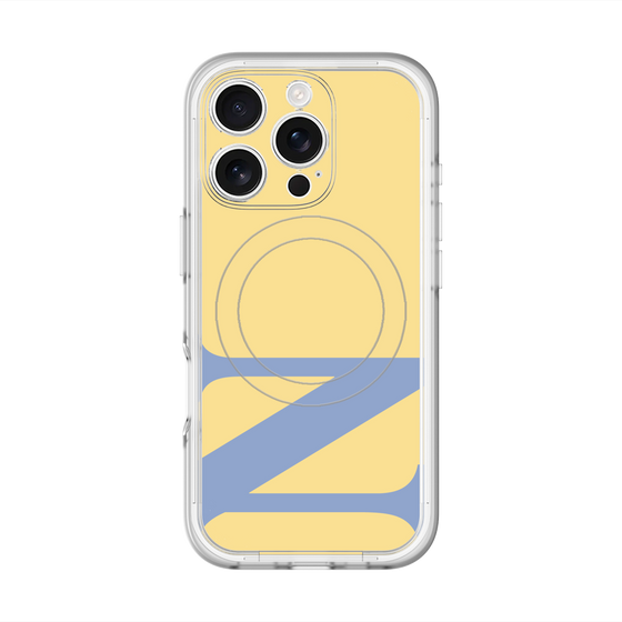 スリムプロテクションプレミアムケース with MagSafe［ オリジナル - initial color - N yellow ］