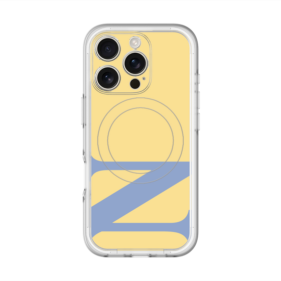 スリムプロテクションプレミアムケース with MagSafe［ オリジナル - initial color - N yellow ］