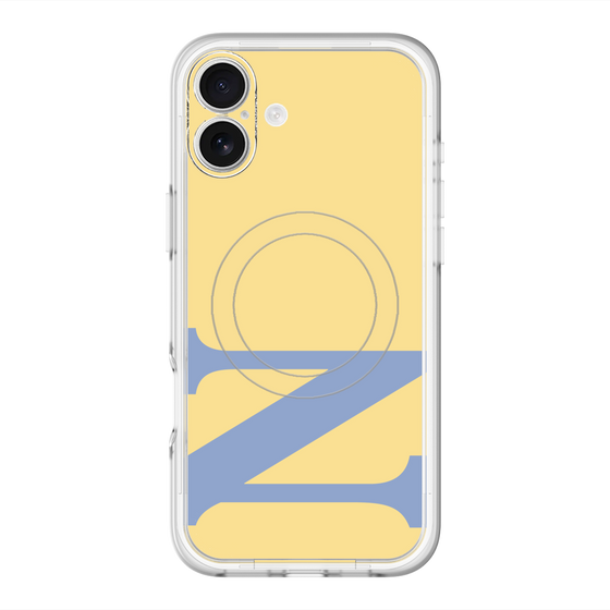 スリムプロテクションプレミアムケース with MagSafe［ オリジナル - initial color - N yellow ］