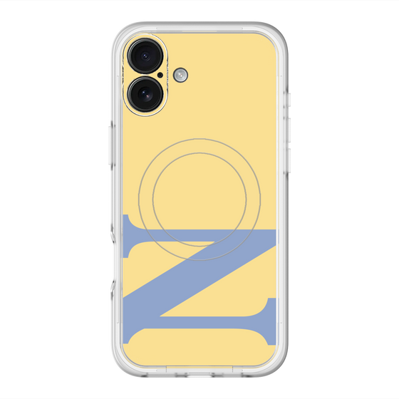 スリムプロテクションプレミアムケース with MagSafe［ オリジナル - initial color - N yellow ］