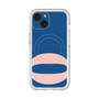 スリムプロテクションプレミアムケース with MagSafe［ オリジナル - initial color - O navy ］