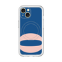 スリムプロテクションプレミアムケース with MagSafe［ オリジナル - initial color - O navy ］