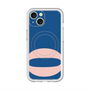 スリムプロテクションプレミアムケース with MagSafe［ オリジナル - initial color - O navy ］