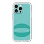 スリムプロテクションプレミアムケース with MagSafe［ オリジナル - initial color - O light green ］